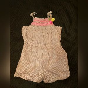 Girls tank top romper, OshKosh 12m